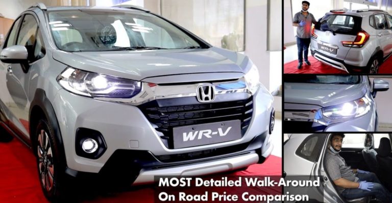 2020 honda wr-v facelift compact crossover in   detailed walk