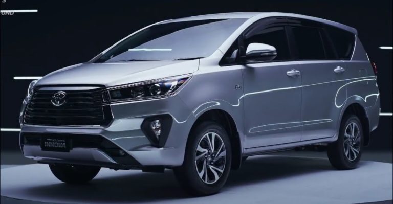 Toyota Innova Crysta Mpv Facelift Detailed On Video