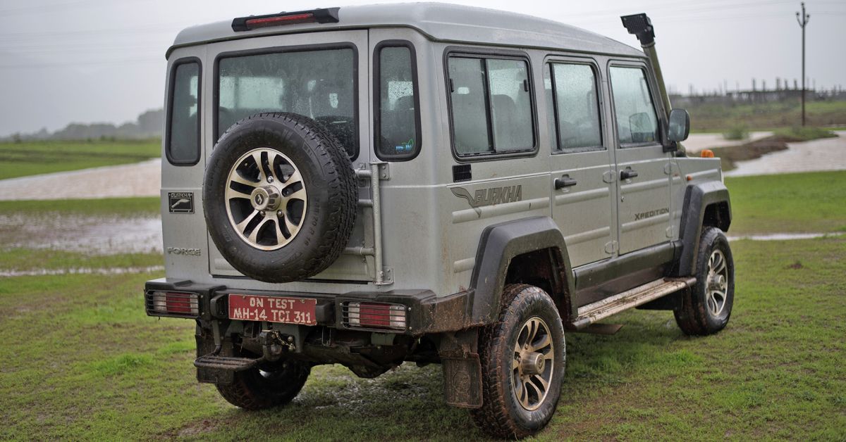 Force 5 Door Gurkha Caught On Video Will Rival Mahindra 5 Door Thar