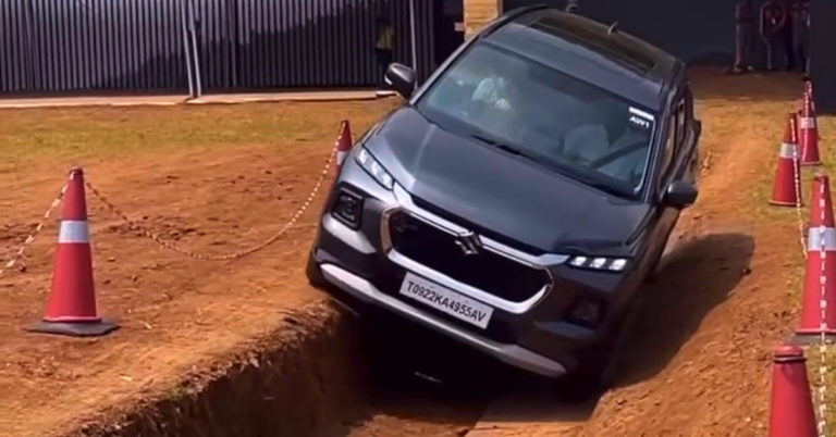 Maruti Suzuki S Grand Vitara Awd Compact Suv Goes Off Roading Video