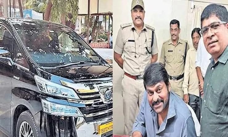 Tollywood Actor Chiranjeevi Buys New Toyota Kirloskar Motors Vellfire