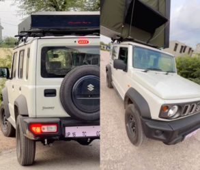 This Maruti Suzuki Jimny 4X4 Sub 4 Meter Compact SUV Has Been Fitted