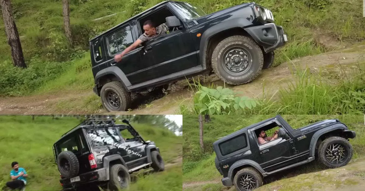 Maruti Suzuki Jimny Beats Mahindra Thar And Force Gurkha With Ease In