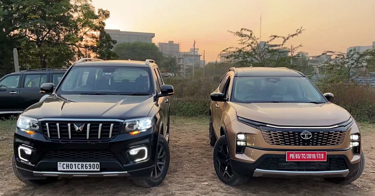 Tata Safari Facelift Vs Mahindra Scorpio Full Size Suvs Detailed