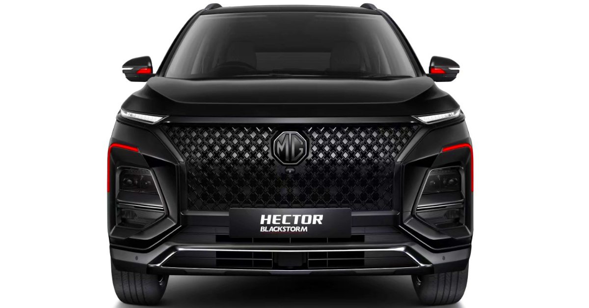 Mg Hector And Hector Plus Blackstorm Edition Launched In India Cartoq