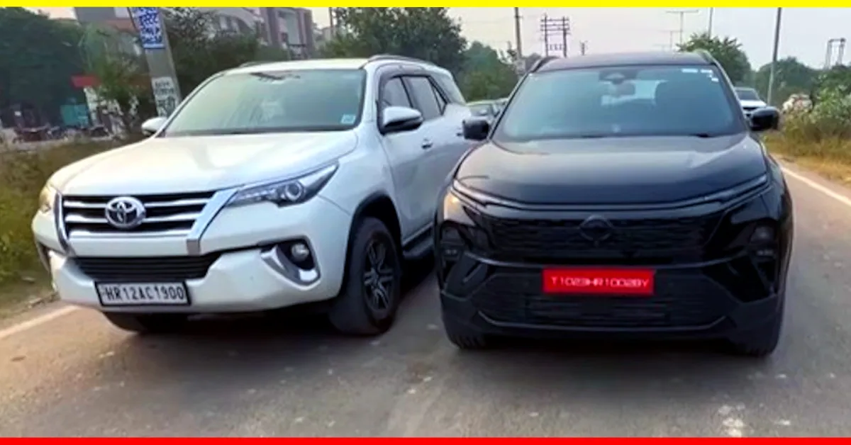 Harrier Facelift Vs Fortuner Drag Race Video Cartoq