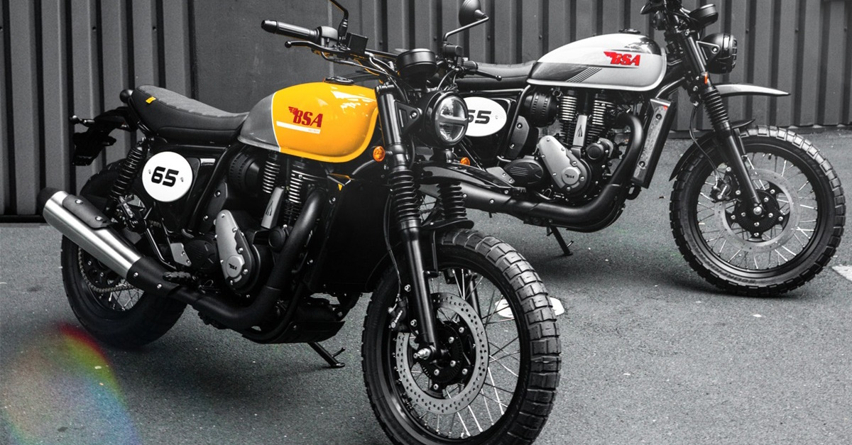 Bsa B Scrambler Unveiled Production Spec Details And Comparison With