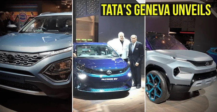 Tata Reveals Altroz Buzzard H X Suv H X Micro Suv Altroz Ev In Geneva Motor Show Tata