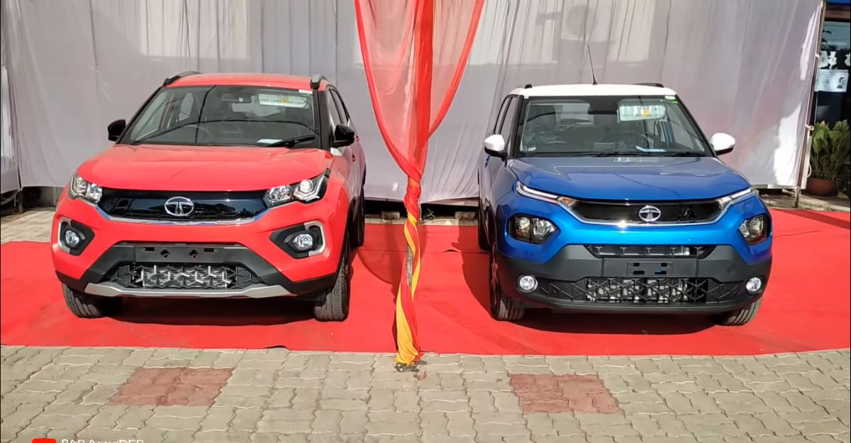 Tata Punch Micro Suv Tata Nexon Compact Suv Compared On Video Tata Punch Micro Suv