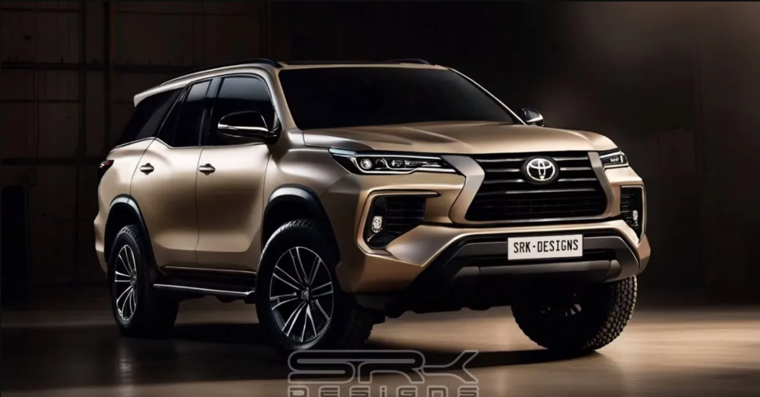 2024 Toyota Fortuner लक्ज़री संस्करण यह कैसा दिखेगा