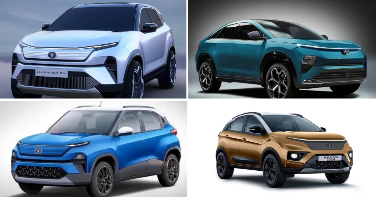 Tata Evs Nexon Ev Punch Ev Harrier Ev Curvv Ev