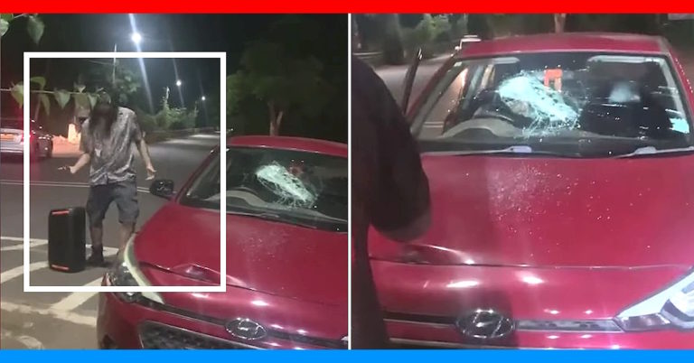 Tourist in Hyundai i20 starts dancing after crashing into several cars in Goa