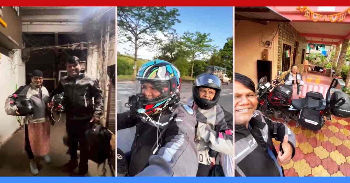 Son rides with mom on Harley-Davidson X440
