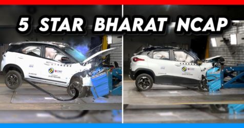Tata Nexon.EV and Punch EV get 5 stars in Bharat NCAP crash test