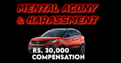 Rs 30000 compensation for defective Tata Nexon