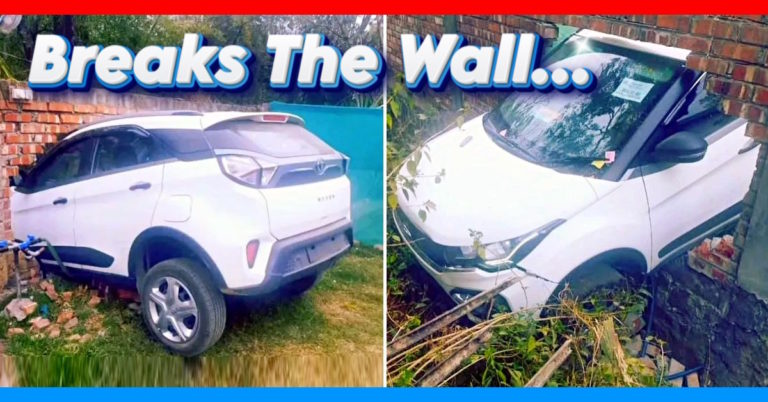 Tata Nexon breaks a wall
