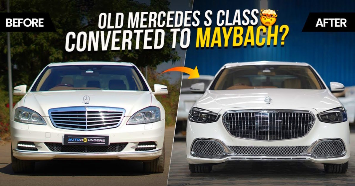 2011 Mercedes Benz S Class converted to Maybach super luxury saloon