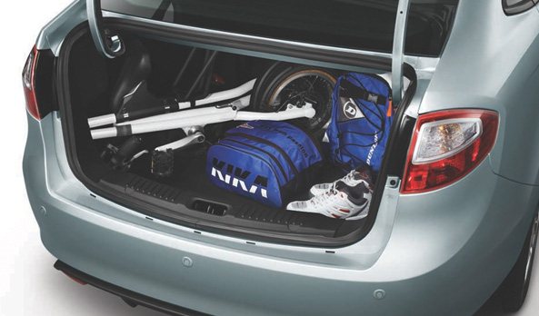Ford fiesta boot space dimensions #8