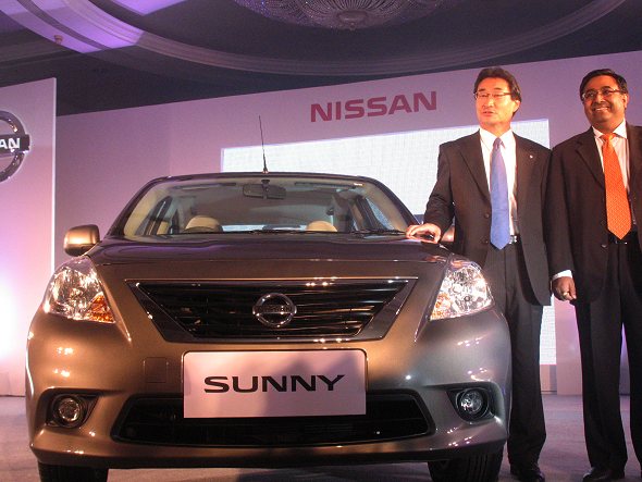 Nissan Sunny sedan unveiled, Nissan Sunny launch