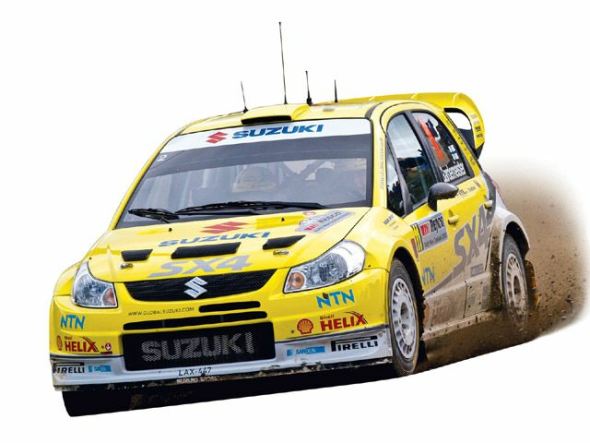 Suzuki sx4 Rally car