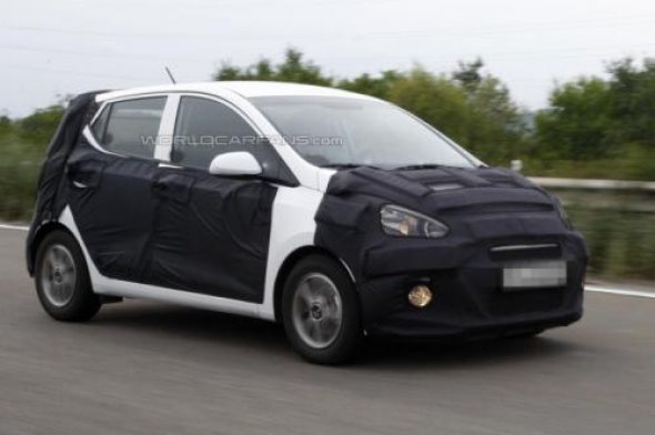 New 2014 Hyundai i10 spy photos, India launch and specifications