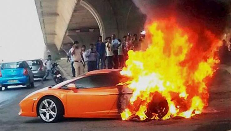 Why do Lamborghinis catch fire? We explain