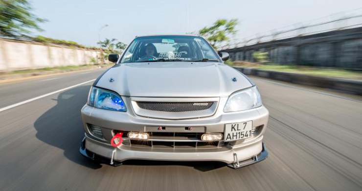 Beautifully modified Honda City Type Zs