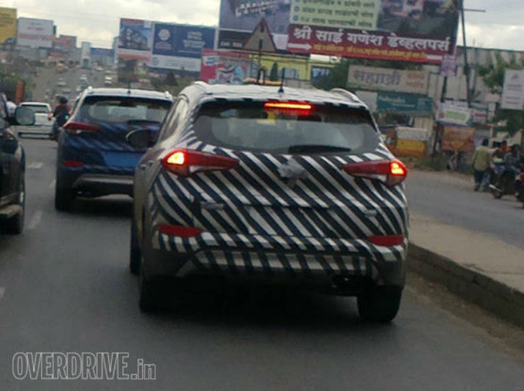 Hyundai Tucson spied in India, launch soon