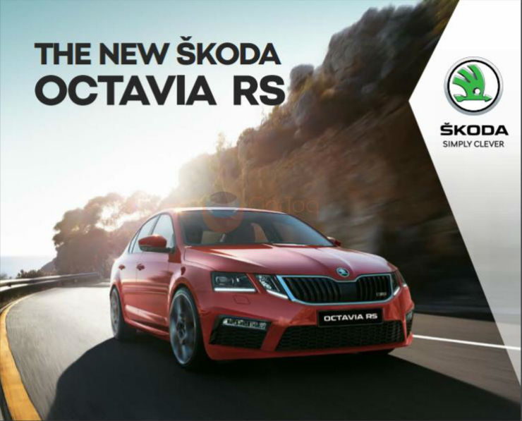 Exclusive: Skoda Octavia vRS brochure leaked ahead of launch