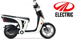 electric two wheel scooter mahindra