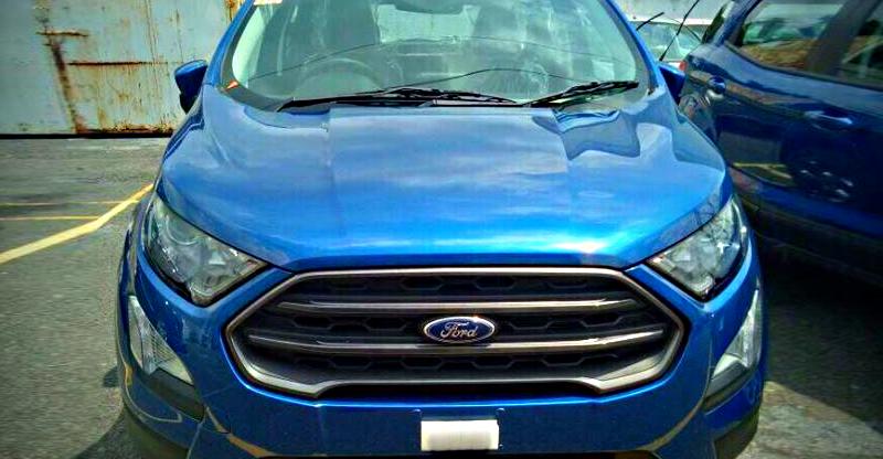 Ford EcoSport to launch soon, production model SPIED