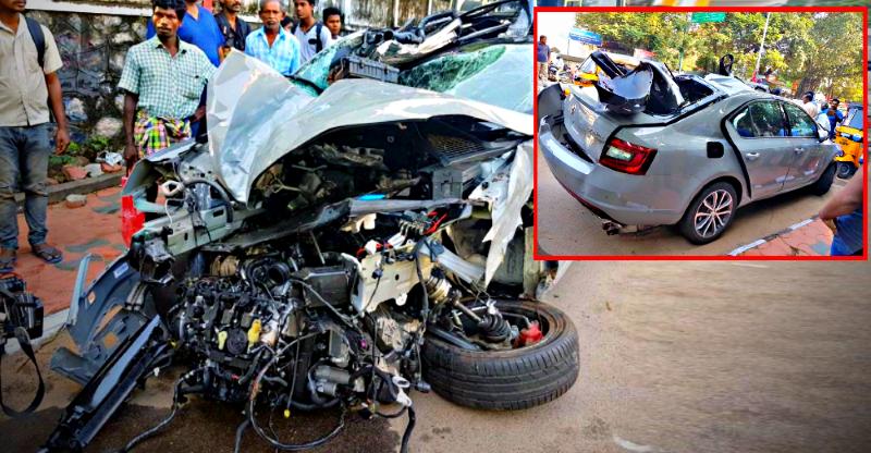 India's first new Skoda Octavia vRS crash; 21 year-old driver dead