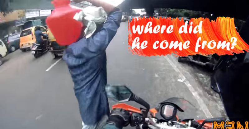 [Video] KTM Duke 200 rider's near miss shows why you should be careful ...