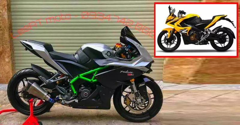 This Kawasaki Ninja H2 is actually a MODIFIED Bajaj Pulsar RS200!