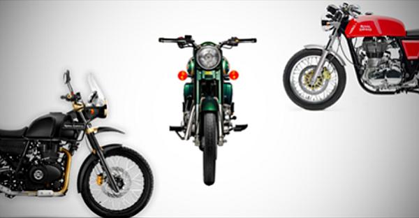 different types of royal enfield