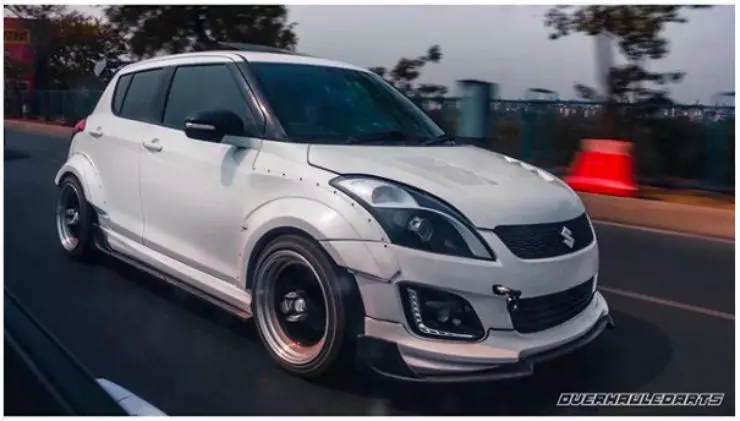 10 modified 'low rider' cars from India: Maruti Swift to Honda Accord