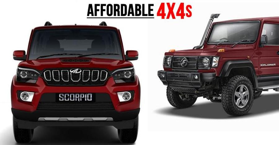 10 Affordable 4×4 Suvs That Can Truly Go Anywhere Mahindra Scorpio To