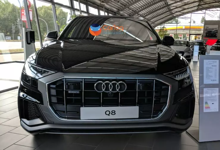 Exclusive! Audi Q8 Suv Coupe: First Live Pictures