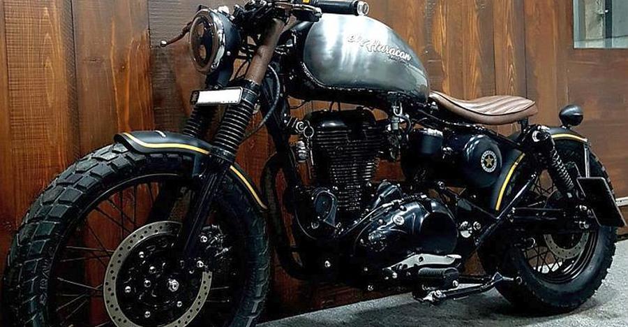 Royal Enfield El Huracan is Bulleteer Customs latest Bratstyle