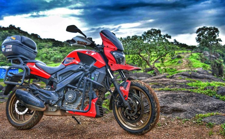 Bajaj off road store bike