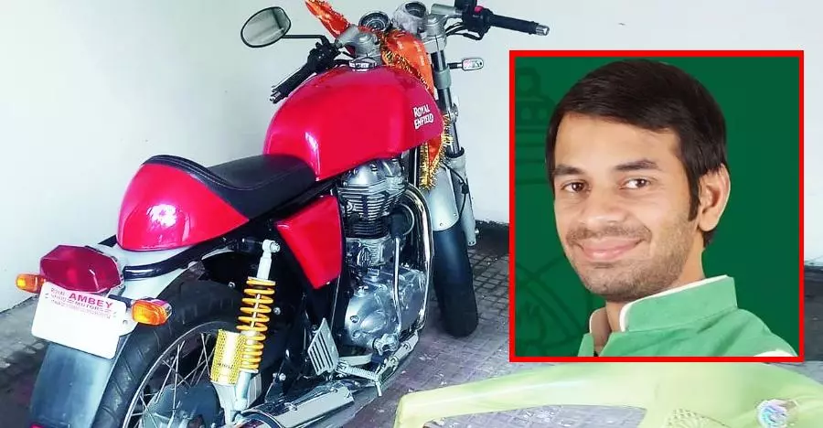 Royal Enfield Continental GT535 is Lalu Prasad Yadav's son Tej Pratap's ...