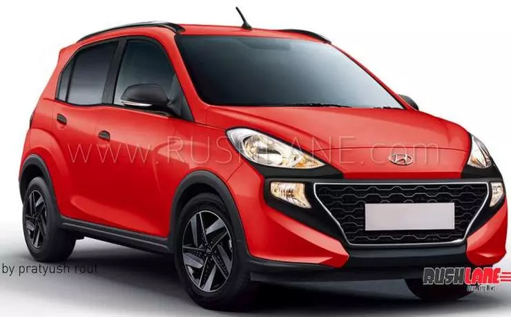 Hyundai Santro Cross: What the Tata Tiago NRG rival could look like