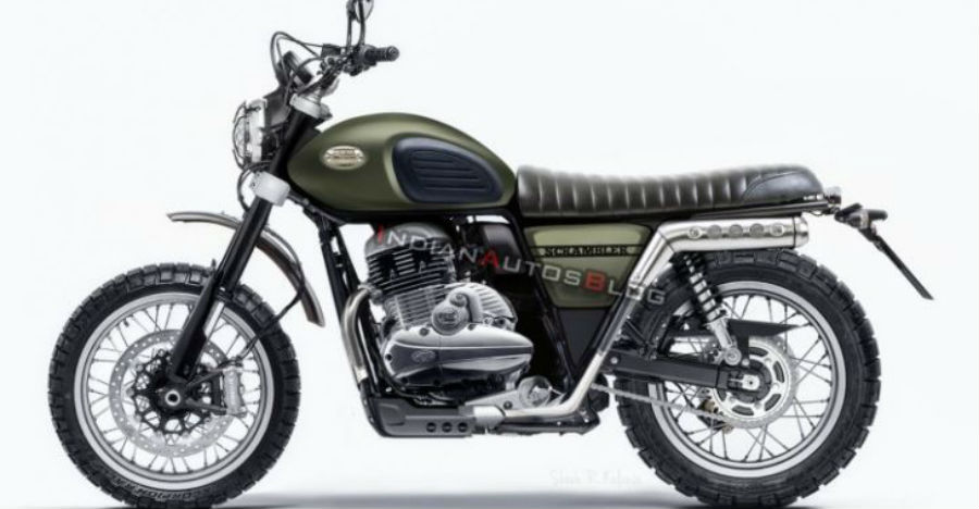 Jawa Scrambler 300 What It Could Look Like