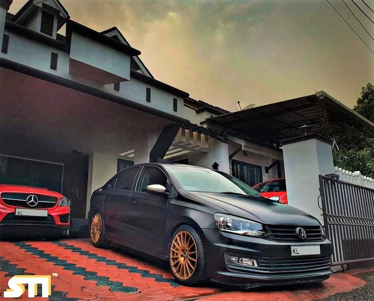 VW Vento Wheels Black