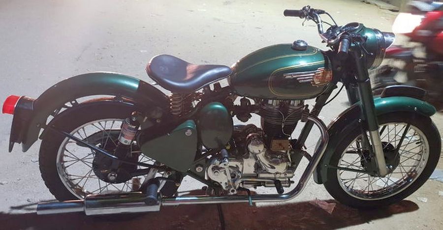 old model of royal enfield