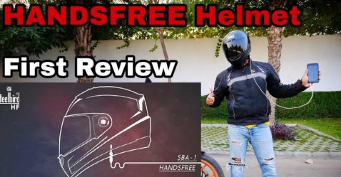 steelbird helmet handsfree