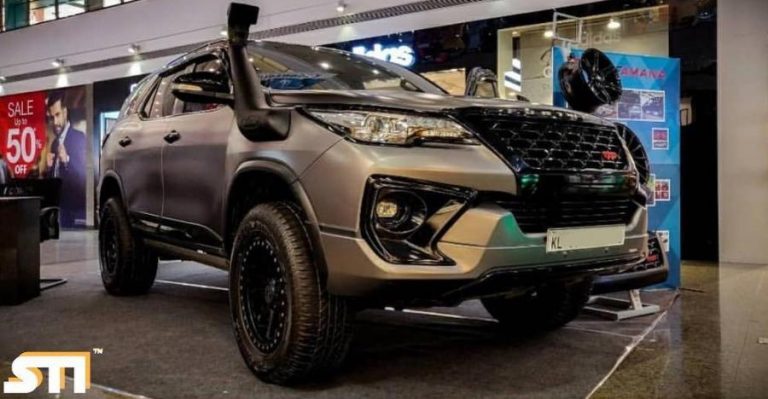 Бампер trd fortuner