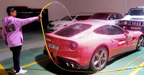 Look at This Ridiculous Custom Supreme x Louis Vuitton Ferrari