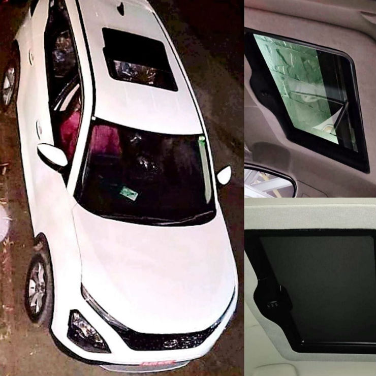 Tata Harrier Gets An After Market Sunroof From Webasto