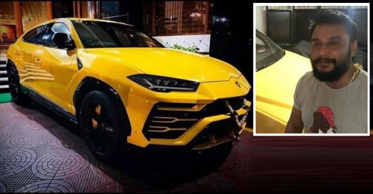 Kannada film star Darshan buys a brand new Lamborghini Urus in yellow